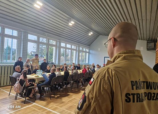 Grafika 4: Powiatowy etap Turnieju Wiedzy Pożarniczej 2025