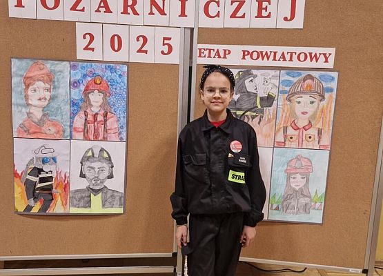 Grafika 9: Powiatowy etap Turnieju Wiedzy Pożarniczej 2025