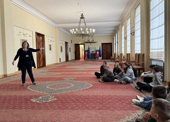 Grafika 9: Ostatni dzień Szkolnego Klubu Europejskiego w Warszawie