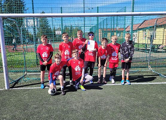 Grafika 2: III miejsce w powiecie naszych piłkarzy