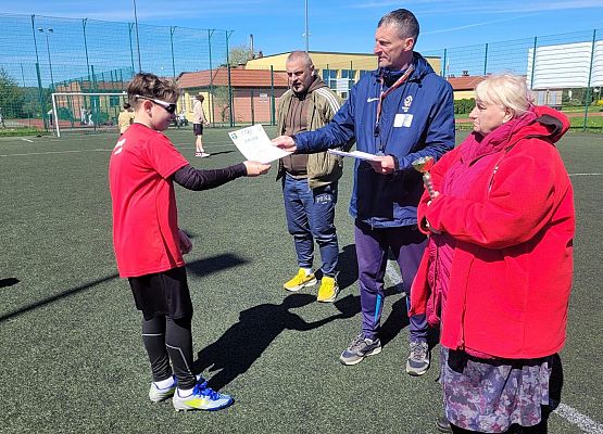 Grafika 1: III miejsce w powiecie naszych piłkarzy