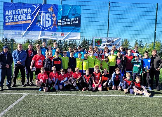 Grafika 3: III miejsce w powiecie naszych piłkarzy