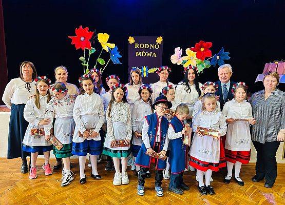 Grafika 1: Gminne eliminacje 54. Konkursu Recytatorskiego Literatury Kaszubskiej „Rodnô Mòwa”