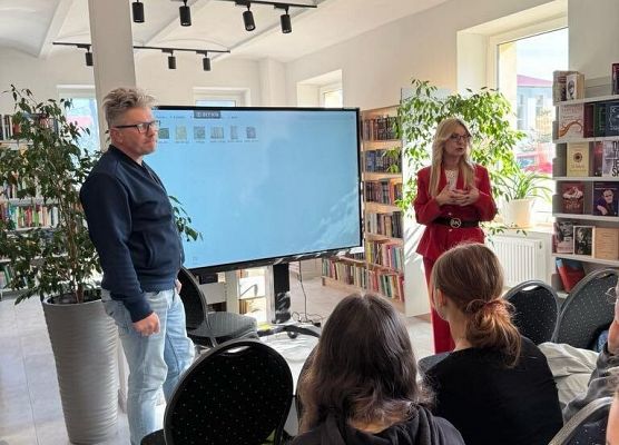 Grafika 4: Spotkanie z Mariuszem Baarem