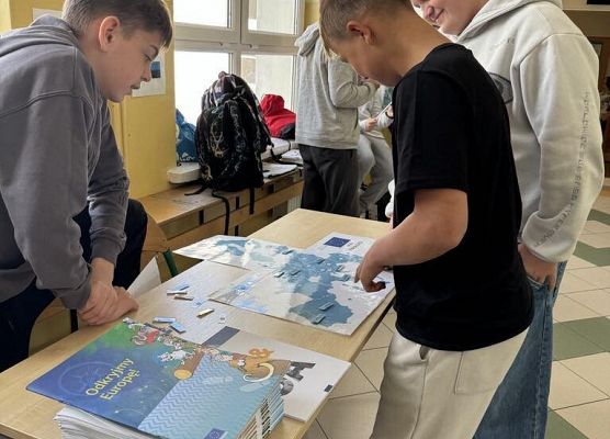 Grafika 4: Dzień Europy w naszej szkole!