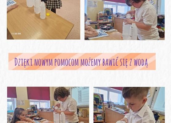 Grafika 4: Klasa IIB i nowe pomoce dydaktyczne do matematyki i przyrody