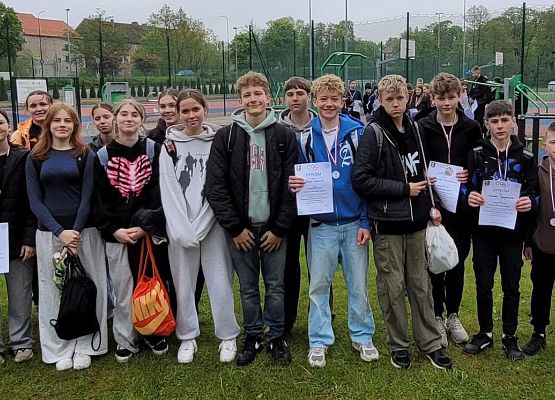 Grafika 4: Udane występy naszych lekkoatletów w zawodach powiatowych