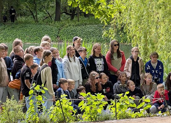 Grafika 3: Nasi uczniowie na projektowej wycieczce do Warszawy