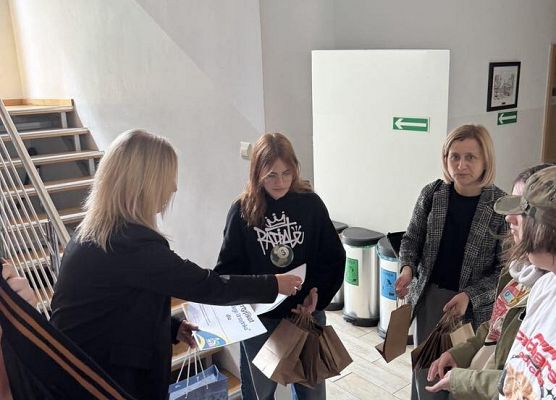 Grafika 6: Wizyta uczniów klasy VIIIa w Urzędzie Gminy Wicko