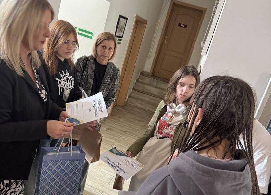 Grafika 10: Wizyta uczniów klasy VIIIa w Urzędzie Gminy Wicko