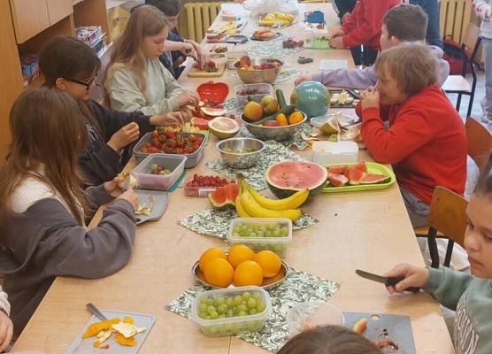 Grafika 16: Klasa VA uczestniczy w programie "Trzymaj Formę”