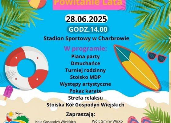 Grafika 1: POWITANIE LATA W GMINIE WICKO! 