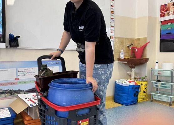 Grafika 5: Dzień bez plecaka w SP Wicko