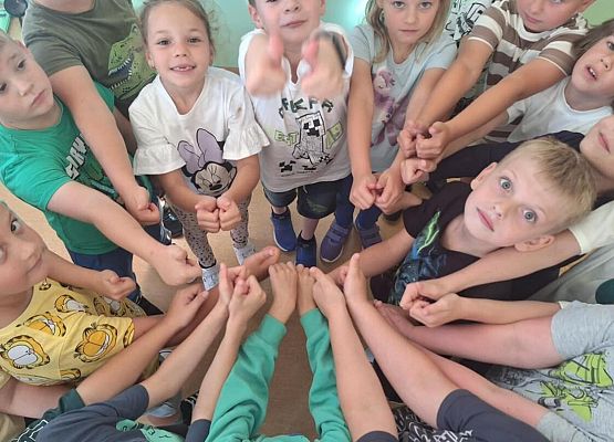 Grafika 2: Pierwszaki stworzyły swój regulamin postępowania i zachowania