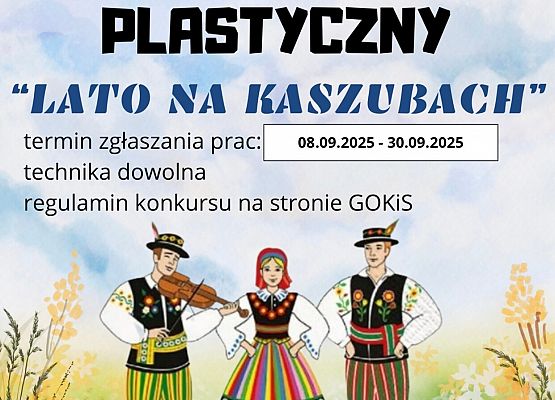 Konkurs plastyczny "Lato na Kaszubach" - plakat