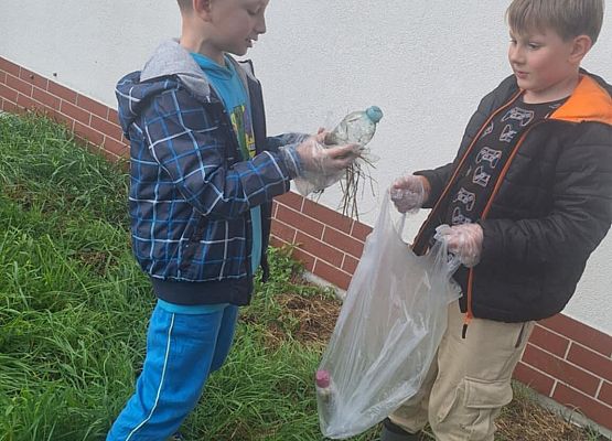 Grafika 24: Klasy najmłodsze w akcji sprzątania świata