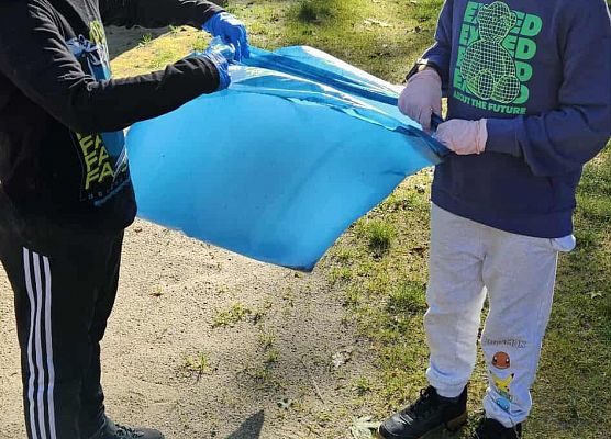 Grafika 31: Klasy najmłodsze w akcji sprzątania świata