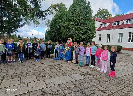 Grafika 32: Klasy najmłodsze w akcji sprzątania świata