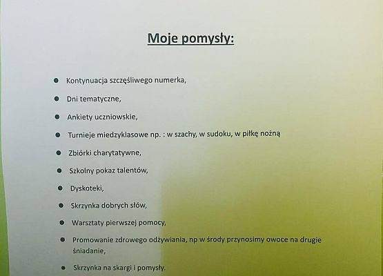 Grafika 3: Debata kandydatów do Samorządu Uczniowskiego 