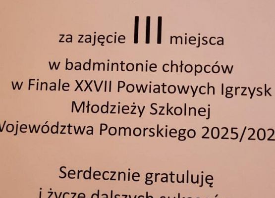 Grafika 2: Bardzo dobre występy naszych badmintonistów