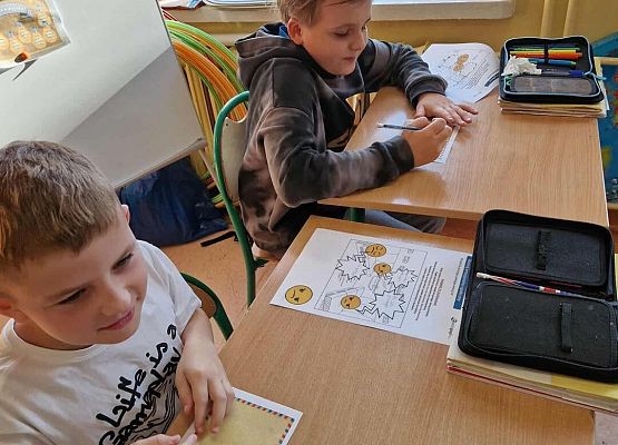 Grafika 3: Zajęcia z Panem Empatią w kl. IIIB w ramach Tygodnia Przeciwdziałania Przemocy i Budowania Relacji