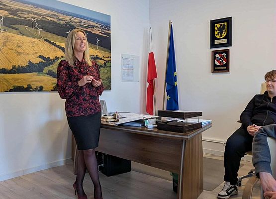 Grafika 6: Wizyta uczniów klas VIII w Urzędzie Gminy
