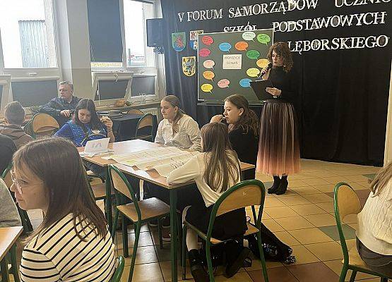 Grafika 8: Udział naszego SU w V Forum Samorządów Uczniowskich z Powiatu Lęborskiego