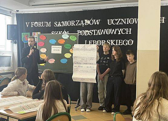 Grafika 10: Udział naszego SU w V Forum Samorządów Uczniowskich z Powiatu Lęborskiego