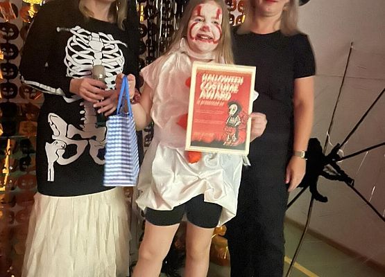 Grafika 3: Rozstrzygnięcie konkursu na najbardziej kreatywne dyniowo-halloweenowe przebranie