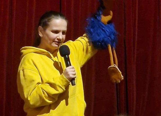 Grafika 25: Przygody skarpetek w Teatrze Tęcza w Słupsku - wyjazd uczniów klas I-III