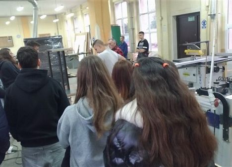 Grafika 29: Wyjazd ósmoklasistów do Lęborka do szkół średnich i branżowych w ramach preorientacji zawodowej