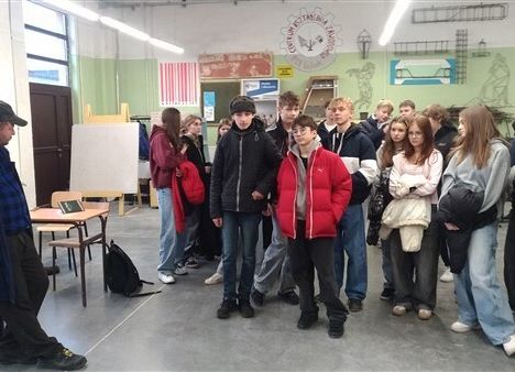 Grafika 36: Wyjazd ósmoklasistów do Lęborka do szkół średnich i branżowych w ramach preorientacji zawodowej