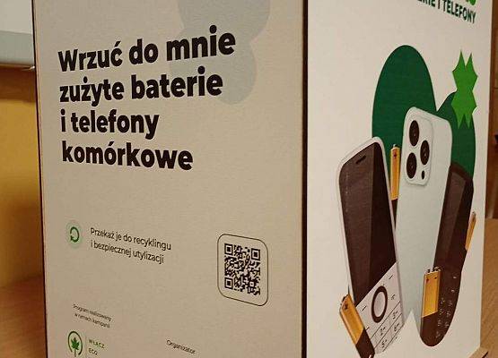 Grafika 3: Zbieramy baterie i stare telefony!
