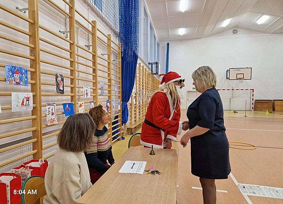 Grafika 2: Turniej Mikołajkowy dla uczniów klas I–III