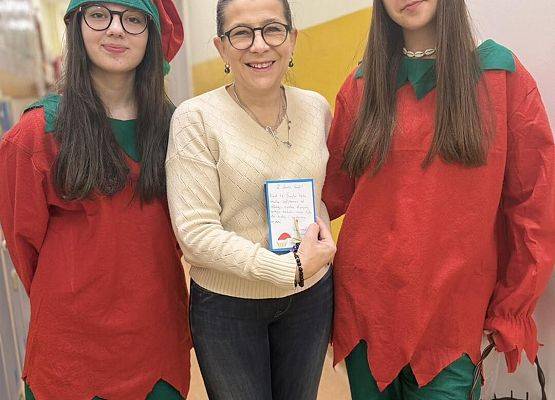 Grafika 14: Świąteczna niespodzianka w naszej szkole!