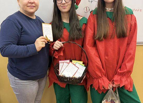 Grafika 21: Świąteczna niespodzianka w naszej szkole!