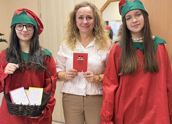 Grafika 22: Świąteczna niespodzianka w naszej szkole!