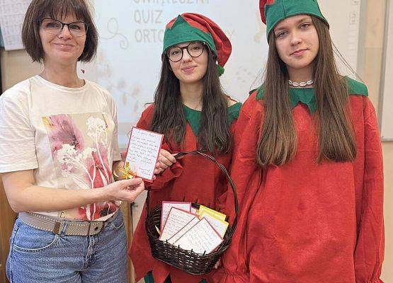 Grafika 23: Świąteczna niespodzianka w naszej szkole!