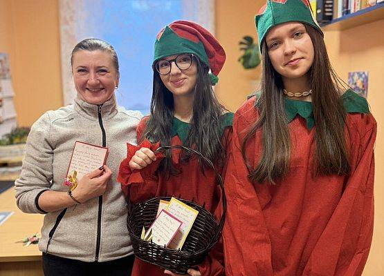 Grafika 26: Świąteczna niespodzianka w naszej szkole!