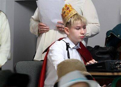 Grafika 36: Szkolne jasełka