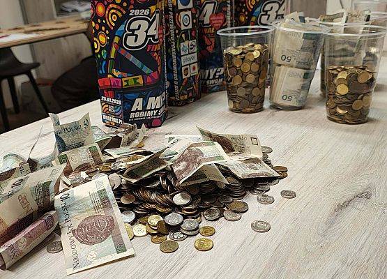 Grafika 2: Podziękowania dla naszych uczniów - wolontariuszy tegorocznej WOŚP