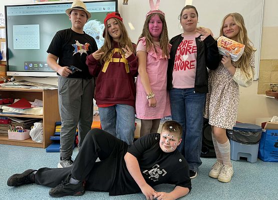 Grafika 1: Obchody Dnia Filmu w naszej szkole