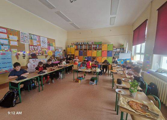 Grafika 2: Dzień Pizzy w klasach IIIA i IIIB