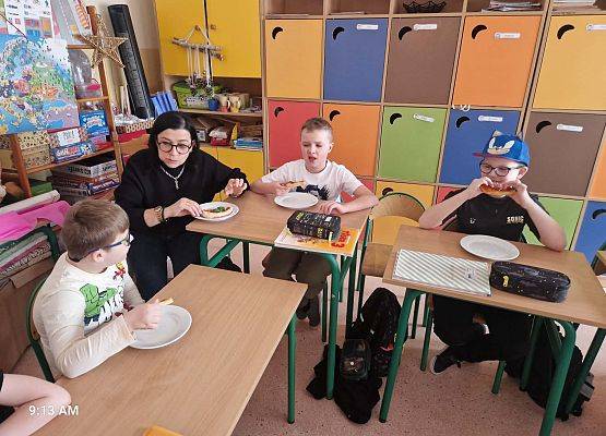 Grafika 13: Dzień Pizzy w klasach IIIA i IIIB