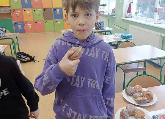 Grafika 4: Obchody Tłustego Czwartku w kl. I-III