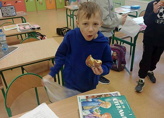 Grafika 2: Obchody Tłustego Czwartku w kl. I-III