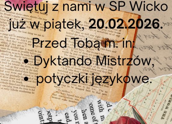 Grafika 1: Szkolne obchody Międzynarodowego Dnia Języka Ojczystego - zapraszamy do udziału w dyktandzie