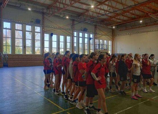 Grafika 3: II miejsce drużyny dziewcząt w piłce ręcznej w rozgrywkach powiatowych!