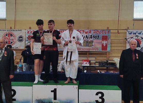 Grafika 4: Świetne występy naszych karateków w XXI Otwartych Mistrzostwach Polski Karate w Warszawie