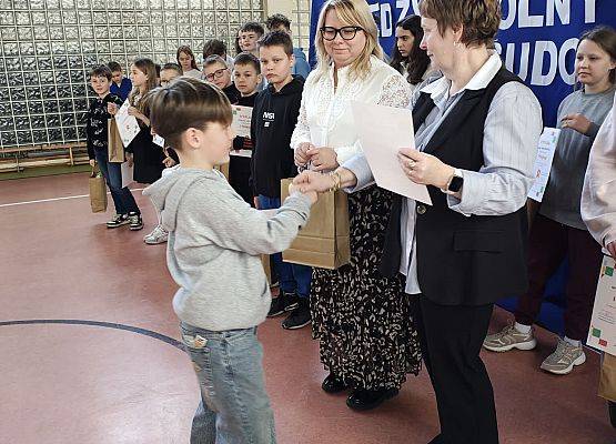 Grafika 4: Nasi uczniowie wspaniale reprezentowali naszą szkołę w tegorocznym Międzyszkolnym Konkursie Sudoku